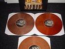AC/DC LIVE IN BERLIN 2010 3 LP CLEAR BROWN MARBLE VINYL   COLOR #143