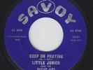 Soul Funk Gospel 45 - Little Junior & Butler-Airs - Keep On Praying - Savoy mp3
