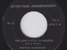 Rare Miami Gospel 45 - Spiritual Harmonizer - Still In Business - Private - mp3