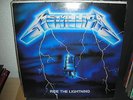 METALLICA Ride the lightning LP 1984 ROADRUNNER