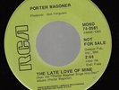 HEAR Psycho County Psych Promo 45 PORTER WAGONER Rubber Room RCA (