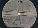 THE SEARCHERS  2 SIDED ACETATE  TAKE IT OR LEAVE IT / DON'T HIDE IT AWAY