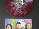 MEAT PUPPETS AUTOGRAPHED LP ''RAT FARM'' VINYL WITH SIGNED PHOTO BY ALL MEMBERS.