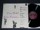 MOZART piano violin sonatas 378 HASKIL GRUMIAUX philips mint- lp