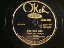 OKEH  41454-LOUIS ARMSTRONG -WEATHER BIRD / DEAR OLD SOUTHLAND -E/E-