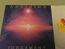 ANATHEMA Judgement LP 1ST PRESS AUTOGRAPHED PARADISE LOST CATHEDRAL PENTAGRAM