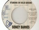 NORTHERN SOUL SIDNEY BARNES STANDING ON SOLID GROUND I Hurt On The Other Side 45
