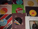 RECORDS ALBUMS  INCLUDED IS A TURNTABLE  AMPLIFIER TUNER TAPE DECK