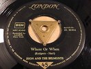 Dion And The Belmonts Where Or When German 7'' 45 Single London