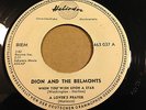 Dion and the Belmonts When You Wish Upon A Star German Heliodor 7'' Promo EP