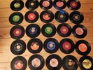 MUSIKBOXFUTTER - ca. 250  Singles 60er Jahre - BEATLES STONES