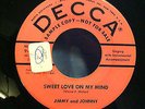 Rockabilly 45 Jimmy and Johnny 