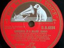 De Vito. Bach (Violin conerto E-maj). HMV DB 6884-6 (3). NM(-)
