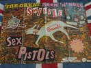 SEX PISTOLS  ORIG HAND SIGNED POSTER BY JAMIE REID + MESSAGE ART PUNK