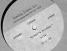 Change Lover's Holiday Sterling Sound Acetate