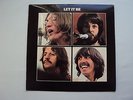 THE BEATLES Let It Be Beatles UK Apple LP Vinyl Record