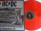 AC/DC Monsters of Rock 1979 rare red Vinyl Live LP Bon Scott
