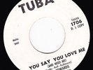 NORTHERN SOUL 45 RPM-  DEE EDWARDS on TUBA   RECORDS (PROMO)