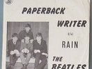 THE BEATLES paperback writer RARE 7’’ single ed. SOUTH AFRICA exclusive PS
