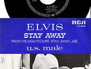 Elvis, 47-9465 Stay Away blaues cover Sehr selten Germany