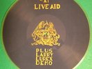 LP PICTURE - QUEEN AT LIVE AID plus LARRY LUREX DEMO