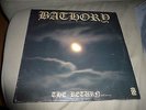 BATHORY The Return lp   - - original 1985 Canadian press BANZAI w/ insert BURZUM