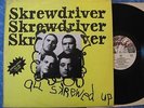SKREWDRIVER All Skrewed Up original LP Skinhead Punk Oi 1977 Chiswick YELLOW CVR