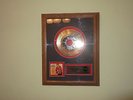 Elvis Presley Framed 24k Gold Plated Record - Heartbreak Hotel - Jail House Rock