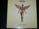 NIRVANA IN UTERO 1993  RECORDED  BY ALBINI GEF24536 HOLLAND  1st PRESS FREE SHIP