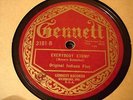 JAZZ ORIGINAL INDIANA FIVE Everybody Stomp/Any Blues JOE CANDULLO GENNETT 3181