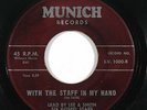 Black Gospel 45 SIX GOSPEL STARS With The Staff In My Hand/Lord Lead on Munich