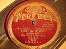 JAZZ SAM LANIN ORCH. I Wouldn't Change You For The World PERFECT 15533
