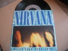 NIRVANA SMELLS LIKE TEEN SPIRIT  UK GEFFEN SILVER LABEL  7