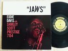 EDDIE DAVIS Jaws ORIGINAL PRESTIGE 7154 LP Yellow RVG NJ DG Mono Mint-