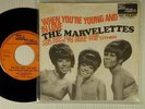 Marvelettes motown import 45 w/ps When Your Young & In Love   Tamla VG Holland