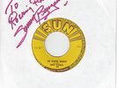 SONNY BURGESS - Sun 247 - We Wanna Boogie - VG/VG+ ROCKABILLY 45 w/signed sleeve