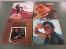 FOUR JOHNNY CASH  LP Vinyl Record  - At Folsom Prison -the true west-Bitter tear