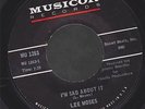 LEE MOSES I'm sad about it NORTHERN SOUL 45 on MUSICOR