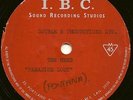 IBC SOUND RECORDING STUDIOS ACETATE THE HERD 