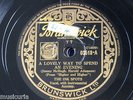 78rpm the ink spots A LOVELY WAY TO SPEND AN EVENING / I`LL GET BY