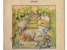 GENESIS SELLING ENGLAND BY THE POUND SIGNED BY BAND VINYL SLEEVE ONLY - ORIGINAL