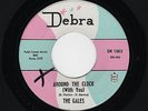 '63 Twin Spin Girl Doowop GALES Around the Clock/Tommy DEBRA 1002 M- HEAR BOTH