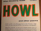 Allen Ginsberg - Howl / Nice Orig Fantasy Red Vinyl Beat Poetry w/ Orig Insert