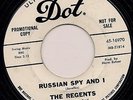 THE REGENTS Russian Spy And I DOT Great Garage LISTEN