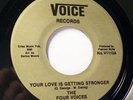 Soul 45 * Four Voices * My love is getting stronger * Mint-
