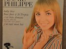 EP ANNIE PHILIPPE yéyé girl SAINT TROPEZ Alain DELON   BIEM EX