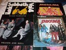 6 Black Sabbath Vinyl Records -Heaven and Hell-Sabotage-Paranoid