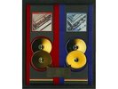The Beatles - deutscher Doppelgold Award für das RED + BLUE Album - to EMI