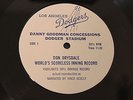 DON DRYSDALE SCORELESS INNING STREAK 1968 VIN SCULLY LA DODGERS LOS ANGELES NM