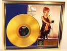 Tina Turner, Private Dancer, mit Cover, Gold Record, goldene Schallplatte, Award